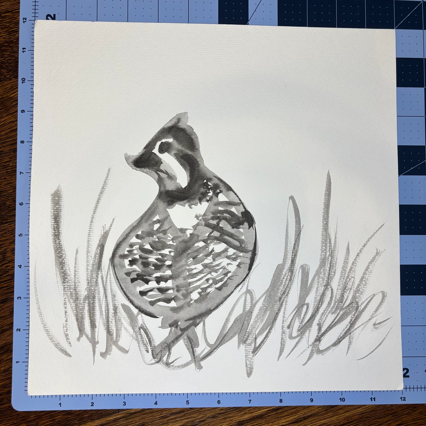 Studio Sale Abstract Quail Original