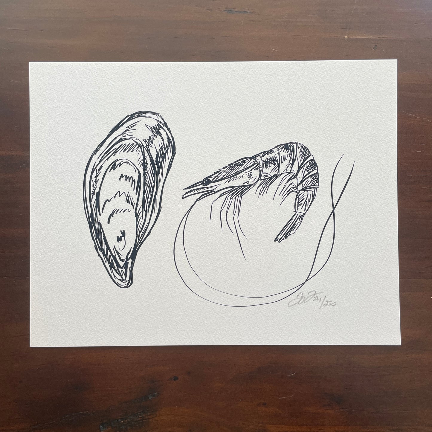 Shrimp & Oyster Print