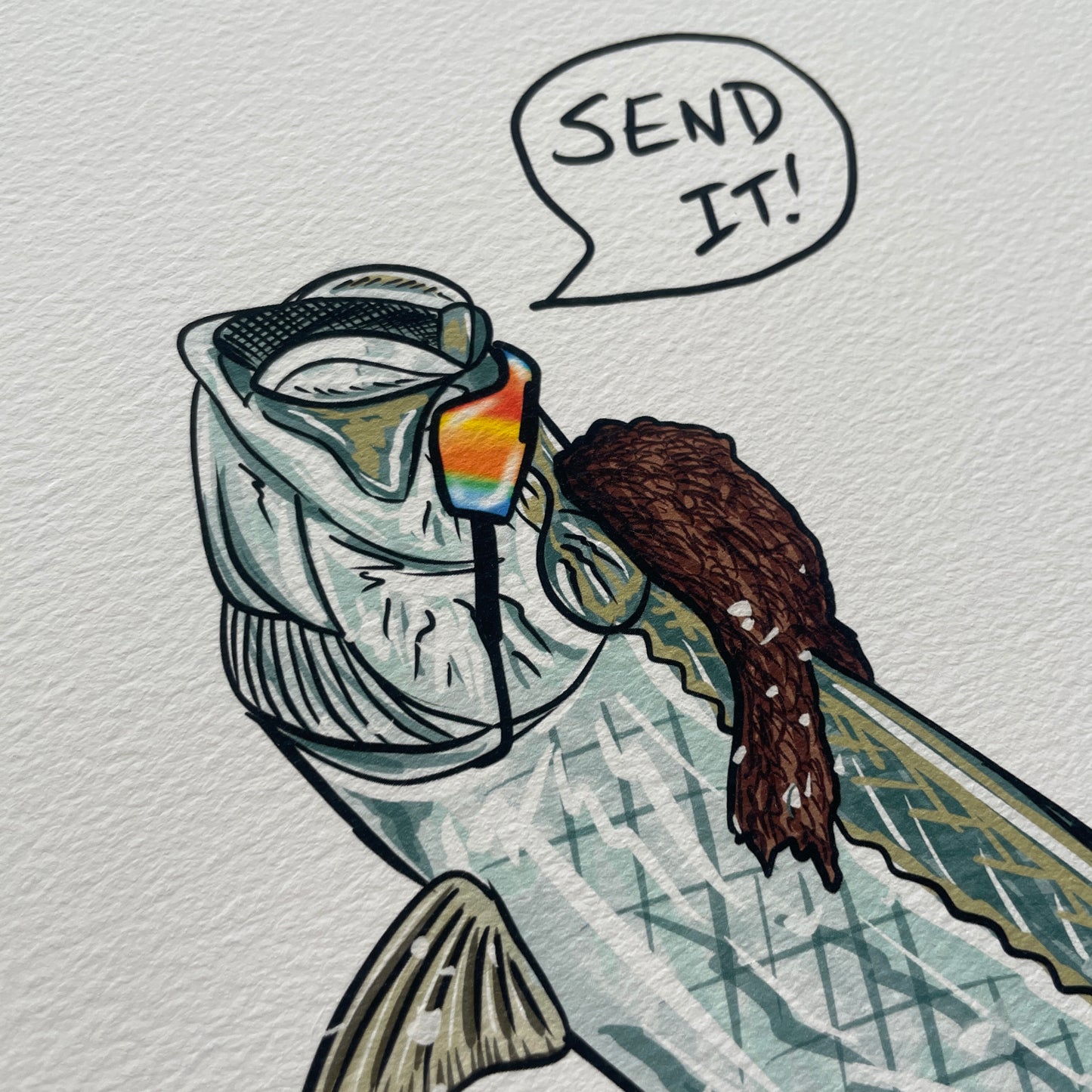 Open Edition: Send it Tarpon Print