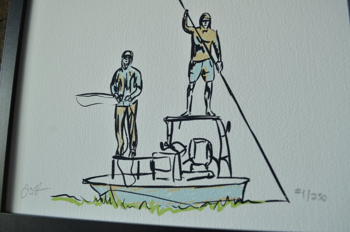 Poling Print (Frame not included) - Jaybo Art