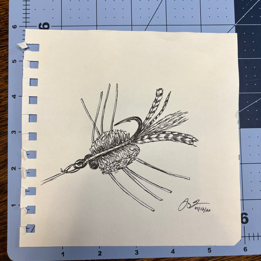 Studio Sale Redfish Fly 3 Original