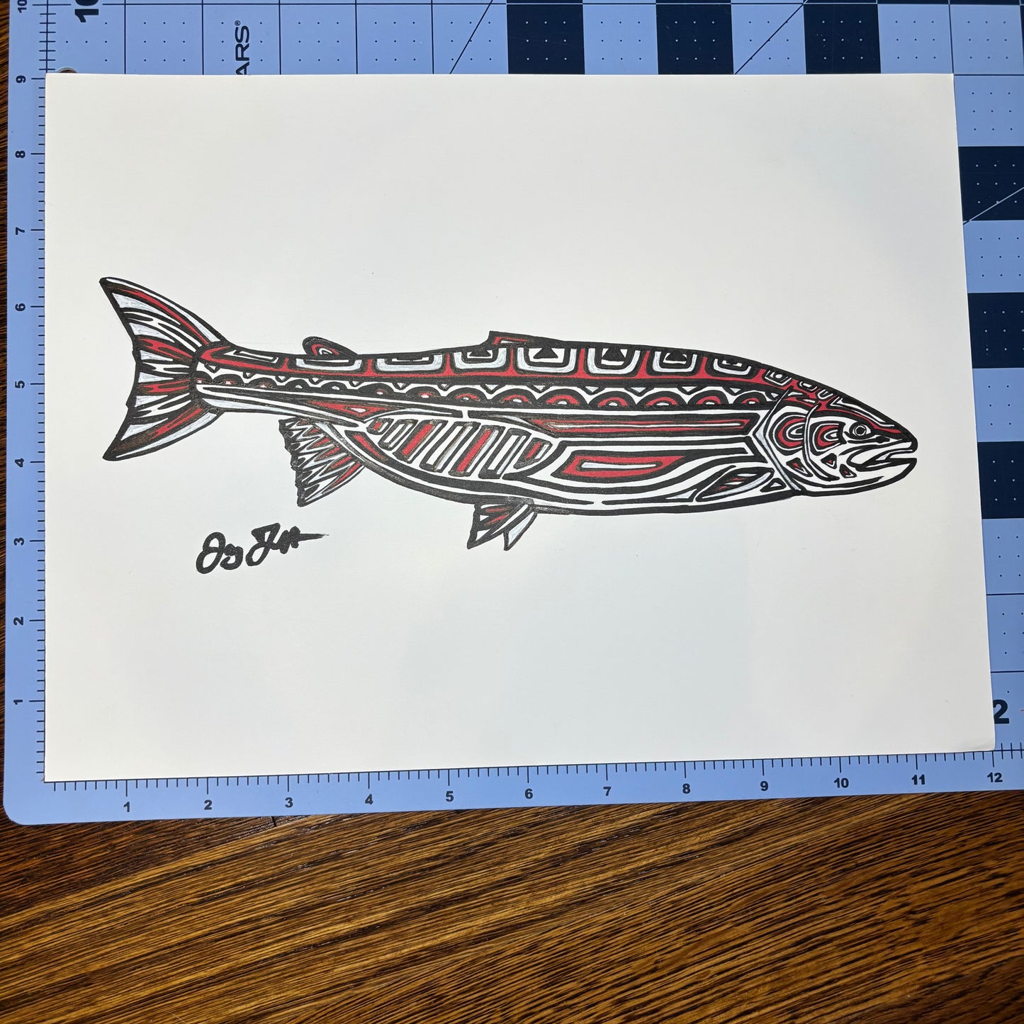 Studio Sale Tribal Steel Head Original