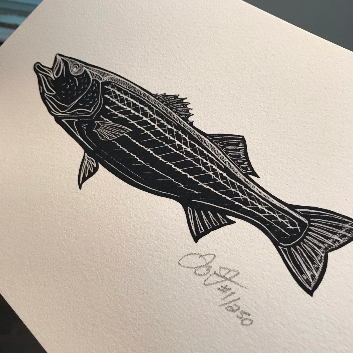 Black Series Striper Print - Jaybo Art