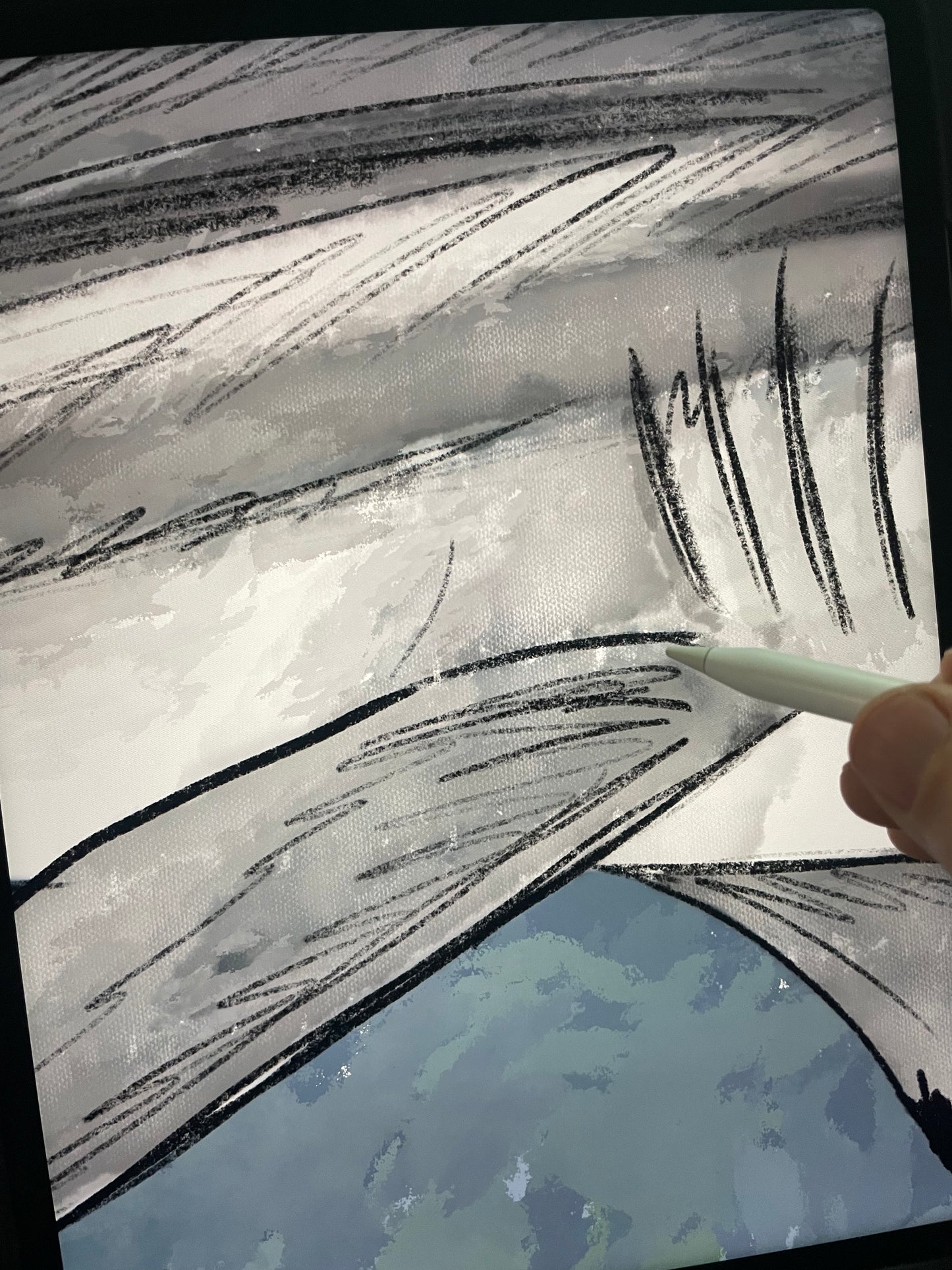 Blacktip Shark Closeup Print Ed. of 100 (Frame not included)