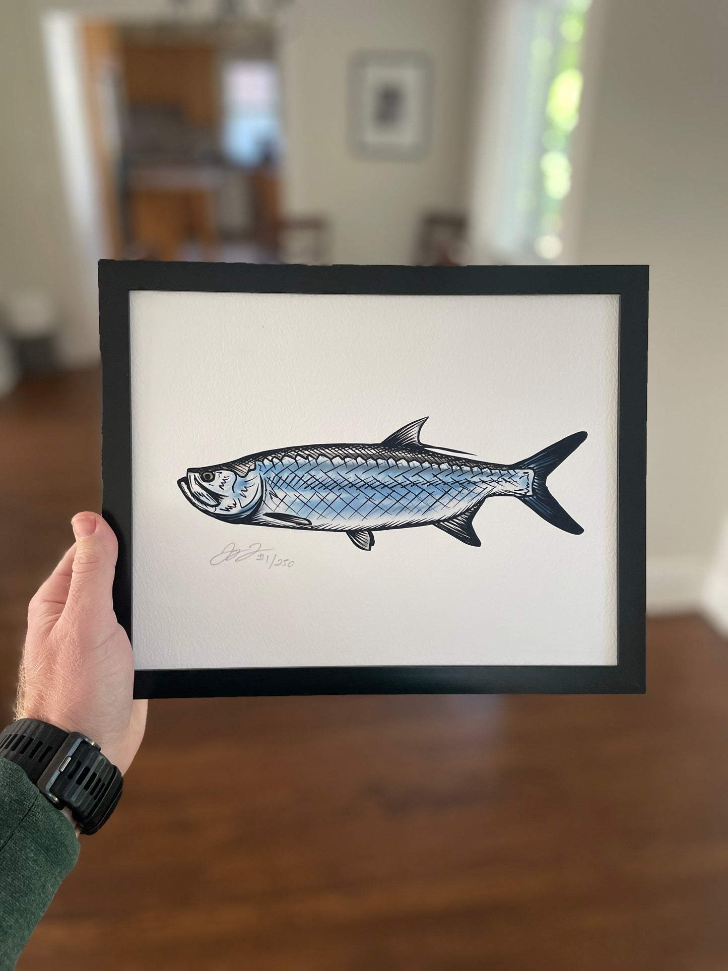 Tarpon Print (Frame not included)