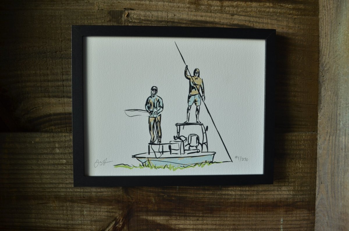 Poling Print (Frame not included) - Jaybo Art
