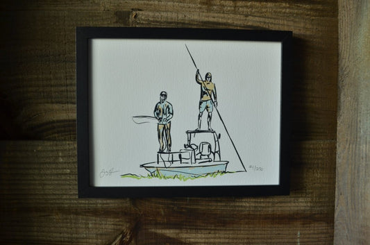 Poling Print (Frame not included) - Jaybo Art